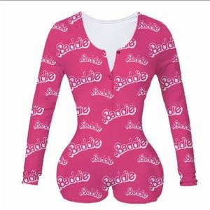 ✨2 for 20✨ Baddie Long Sleeve Pajama Rompy